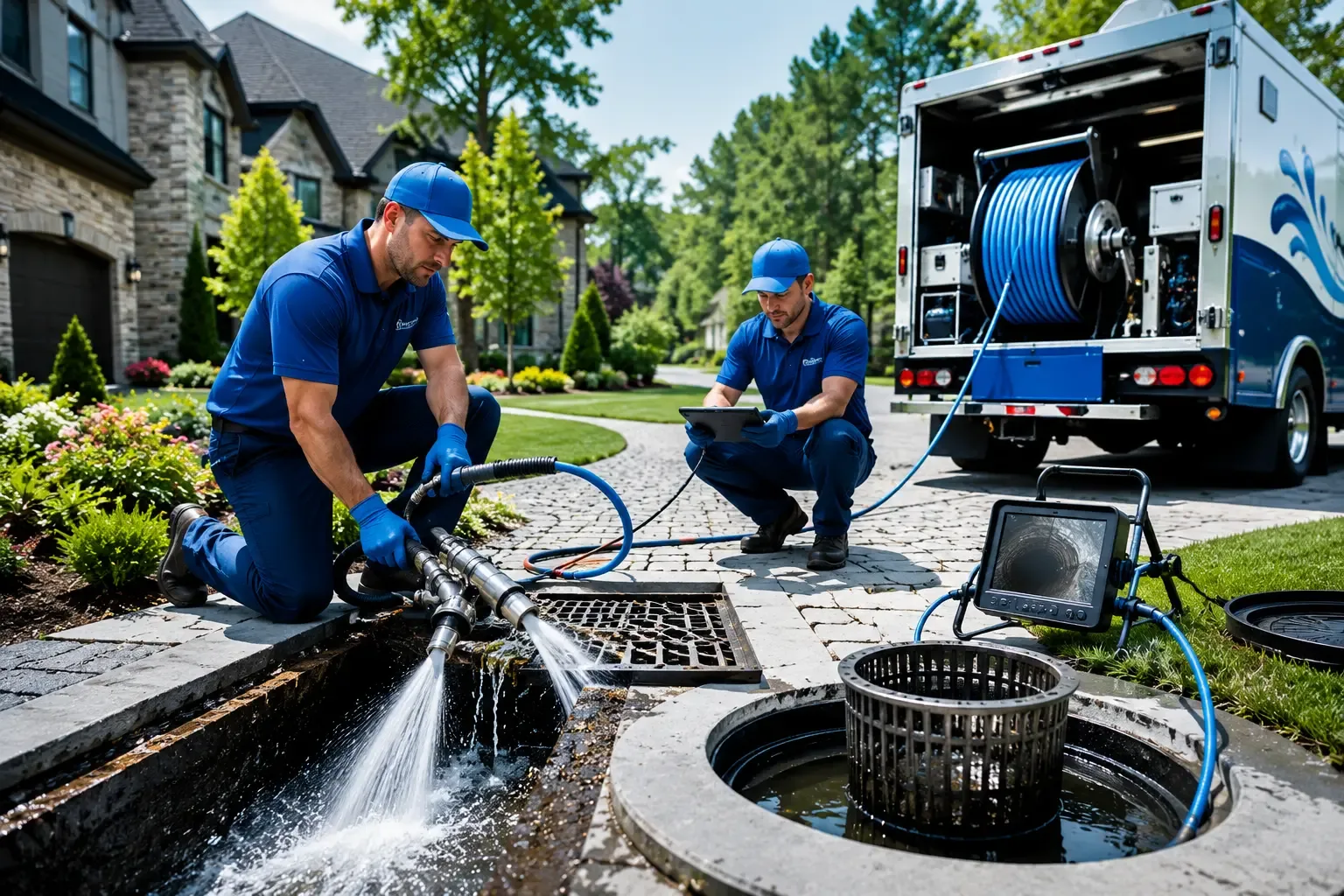 Local outdoor drain cleaning professionals in Leroy, MI